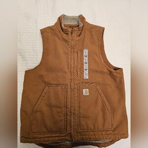 Carhartt sherpa lined men's vest sz Medium